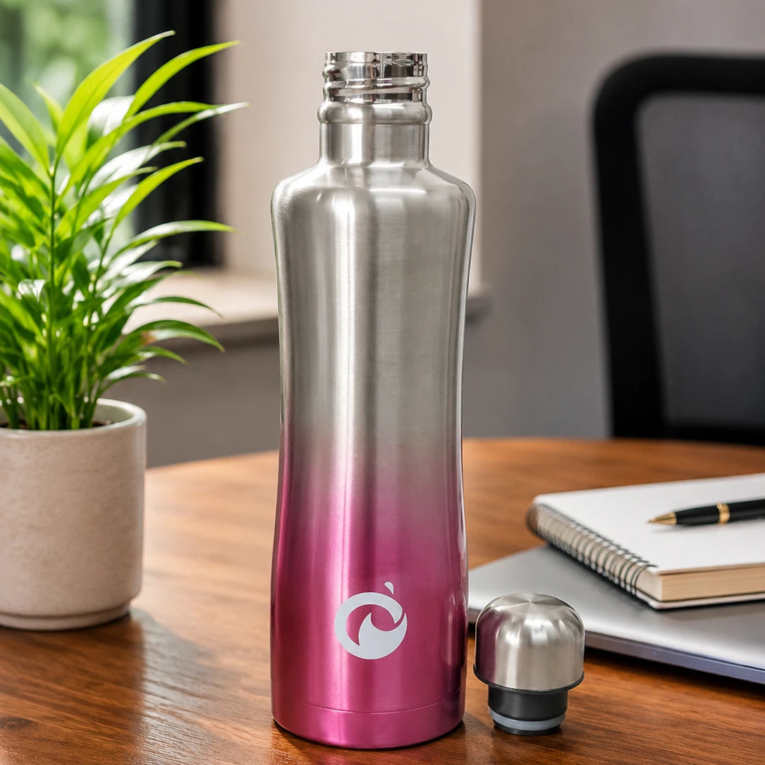 Blush Steel Insulated Bottle