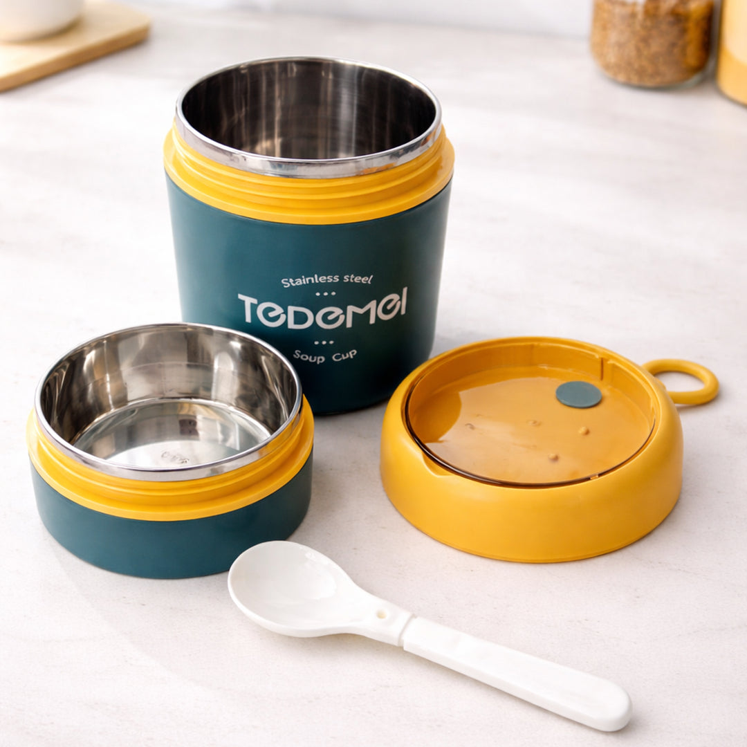 Duo Layer Heat Nest Lunch Cup