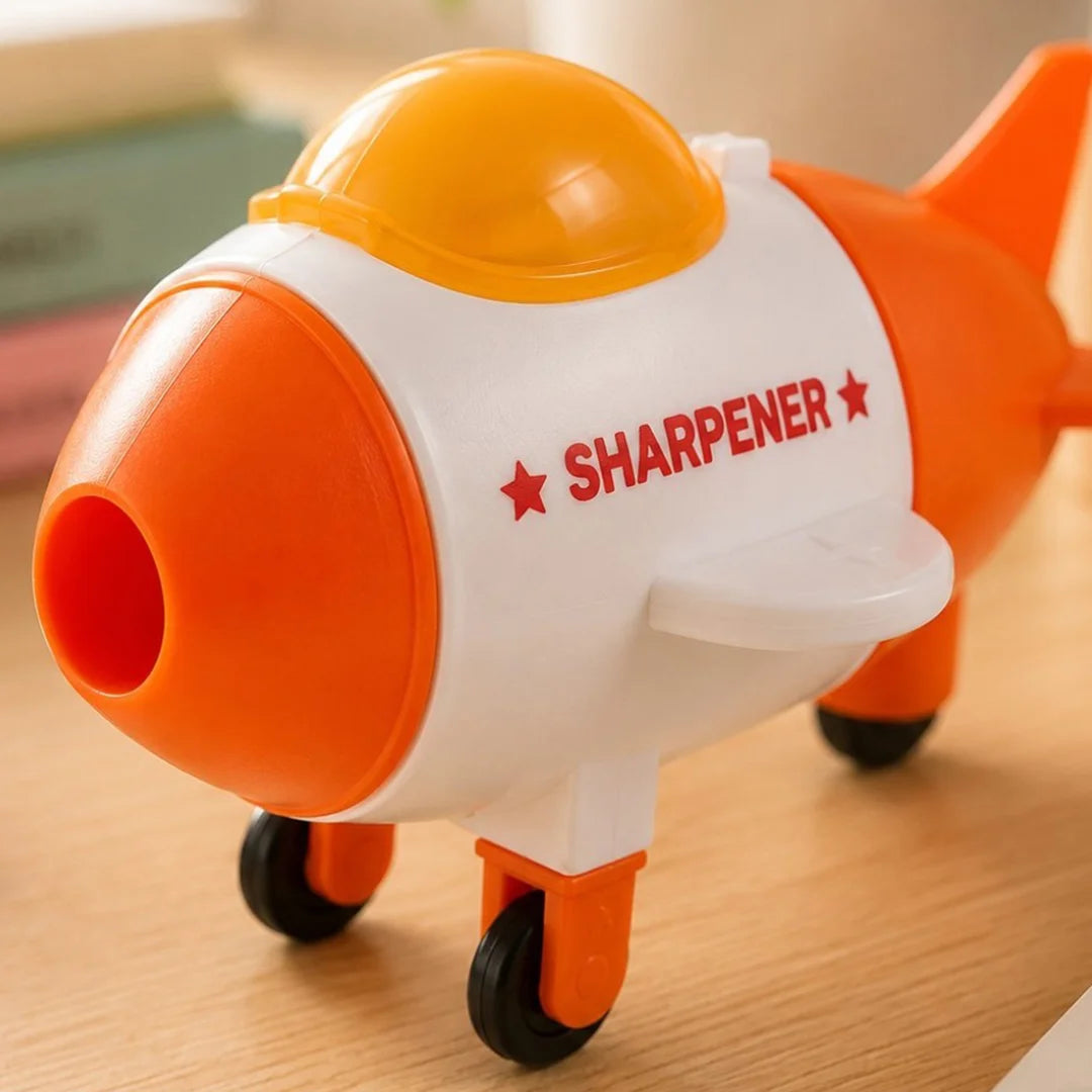 Jet Wing Duo 2-in-1 Aircraft Sharpener and Eraser Combo
