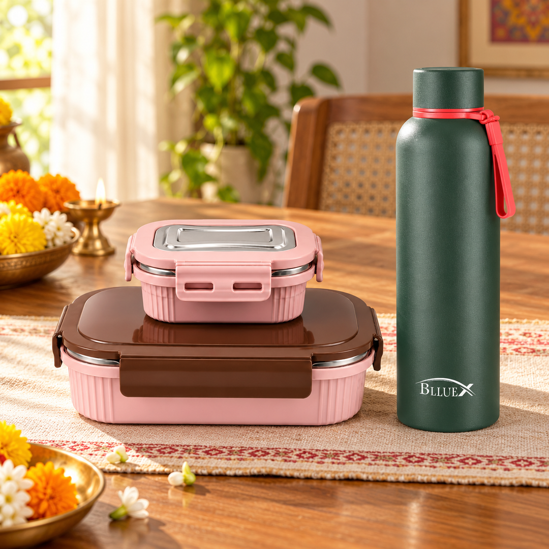 Meadow Meal Lunch Box and Bottle Combo