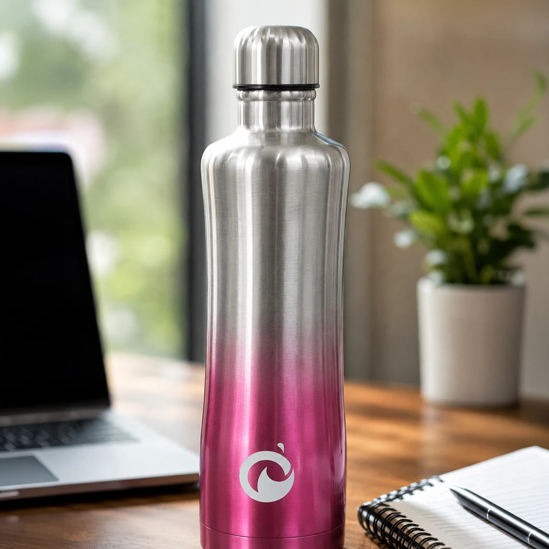 Blush Steel Insulated Bottle