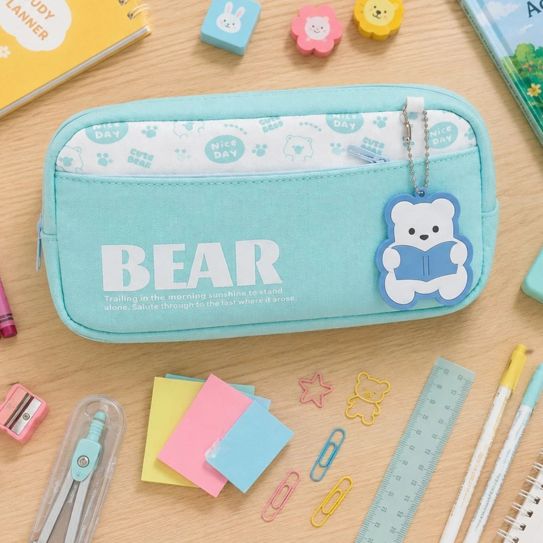 BearBuddy Charm Pencil Pouch