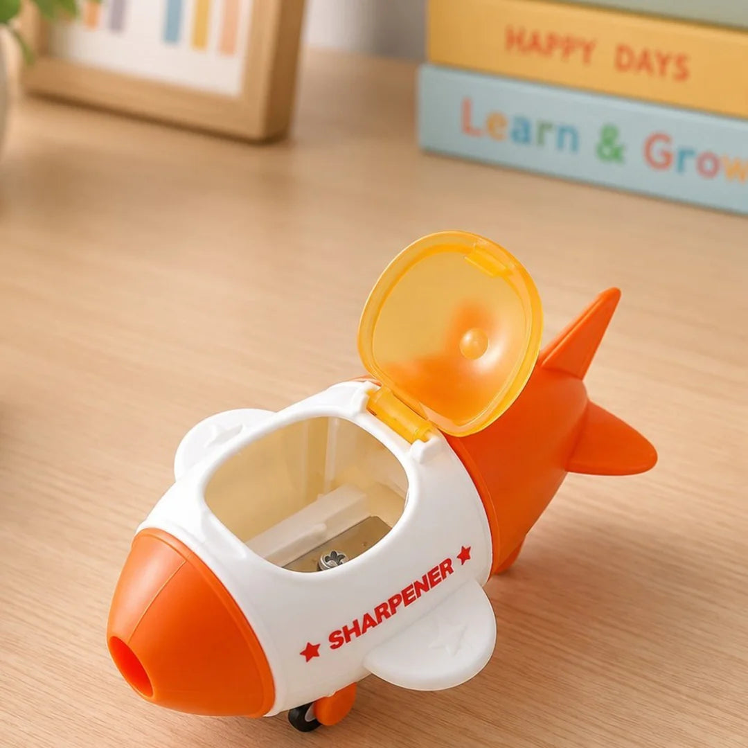Aero Buddy Duo 2-in-1 Aircraft Sharpener and Eraser Combo