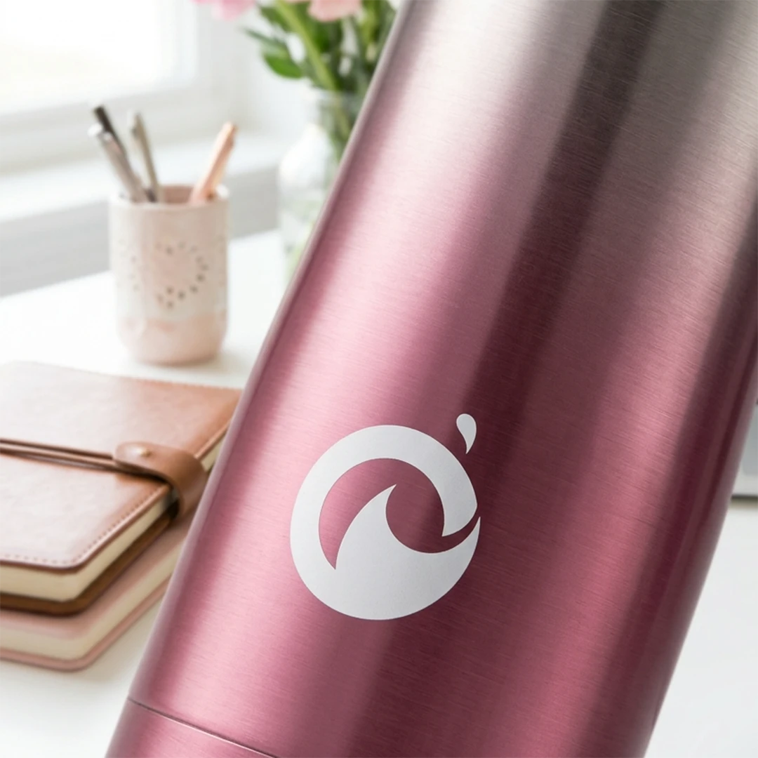 Blush Steel Insulated Bottle