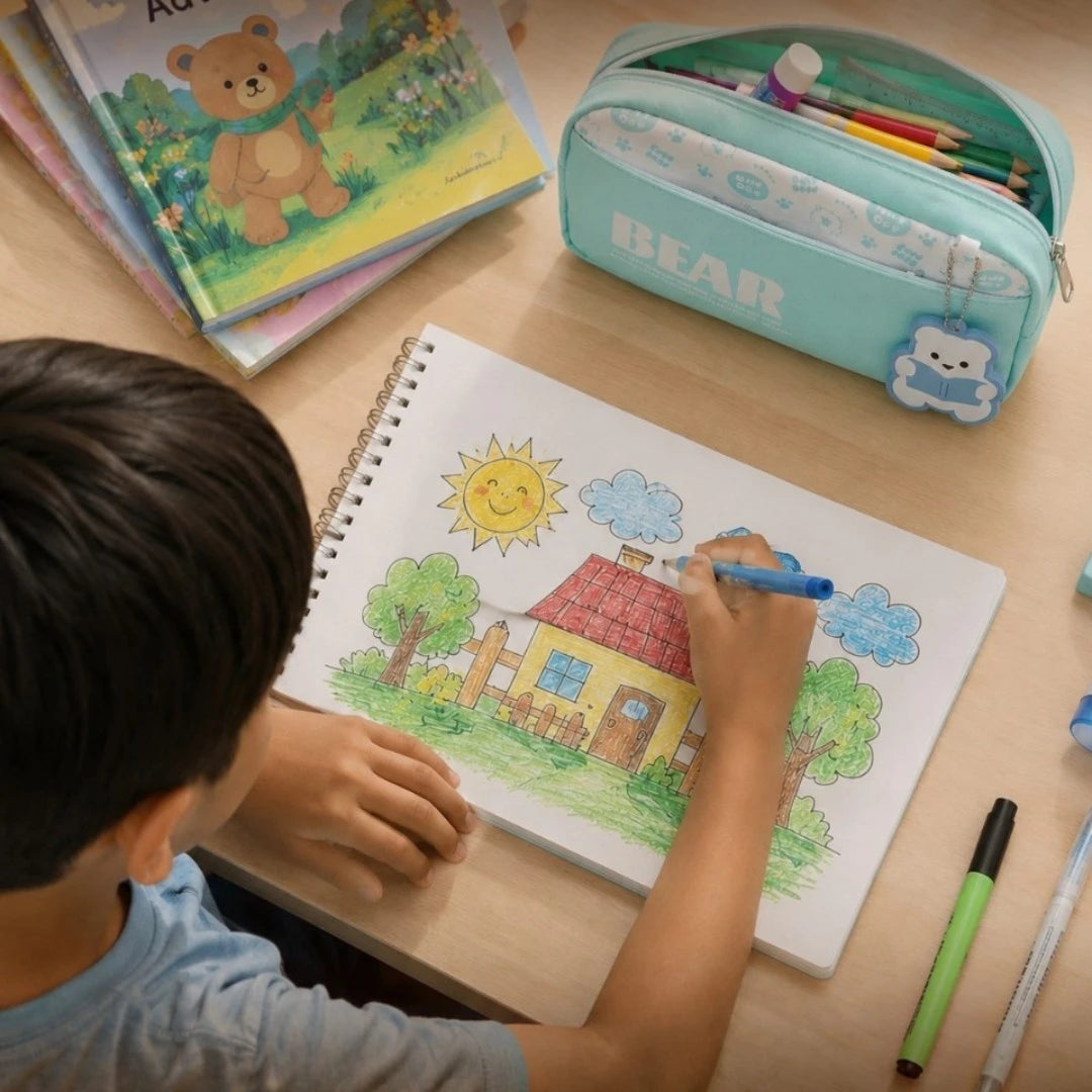 BearBuddy Charm Pencil Pouch