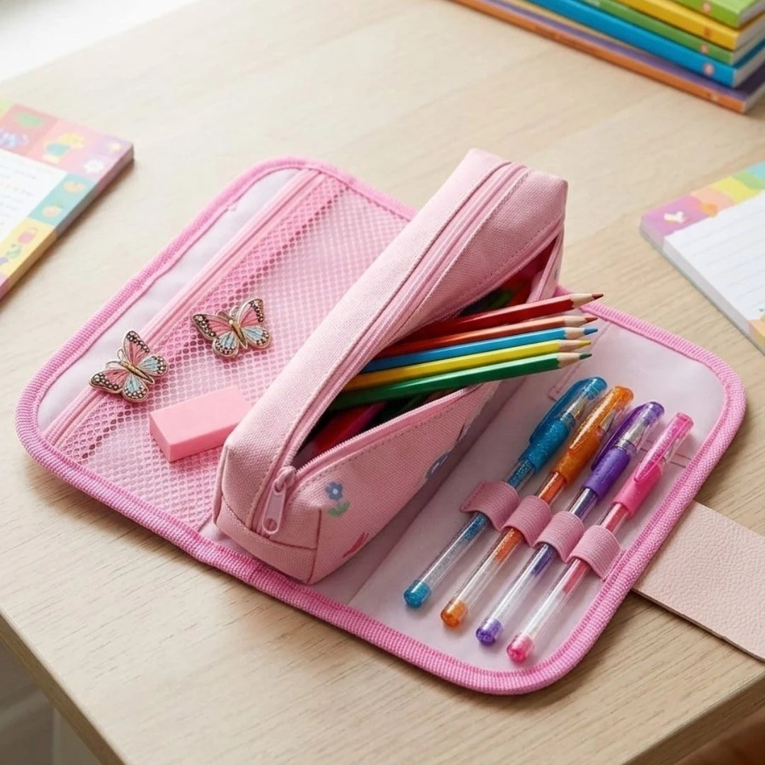 Flutter Bloom Pencil Case