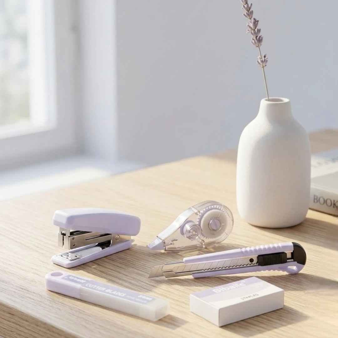 Lavender Pro 5-in-1 Stationery Set