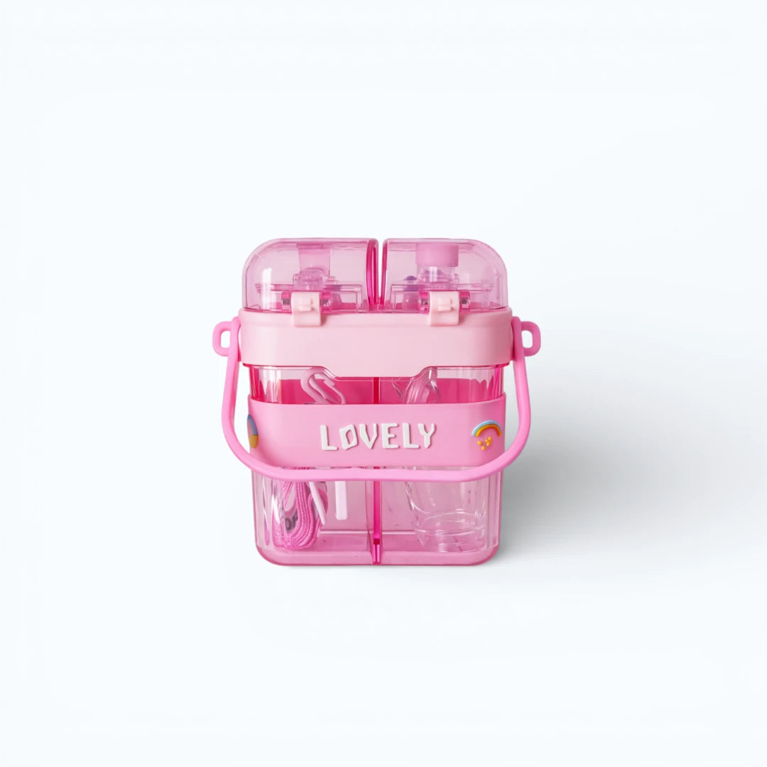 Pink Dino Sip Buddy Bottle