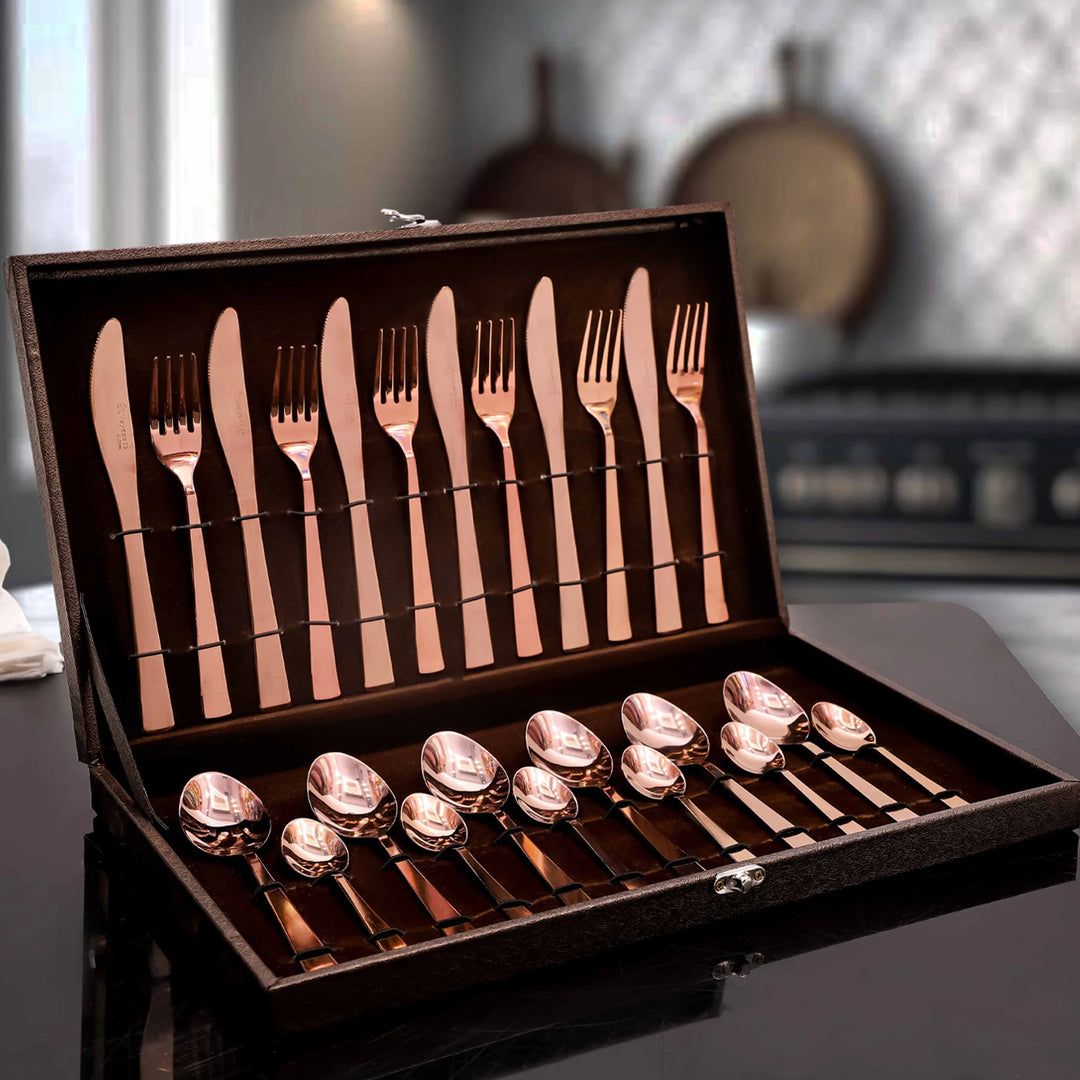 ROSE GOLD CUTLERY GIFT SET