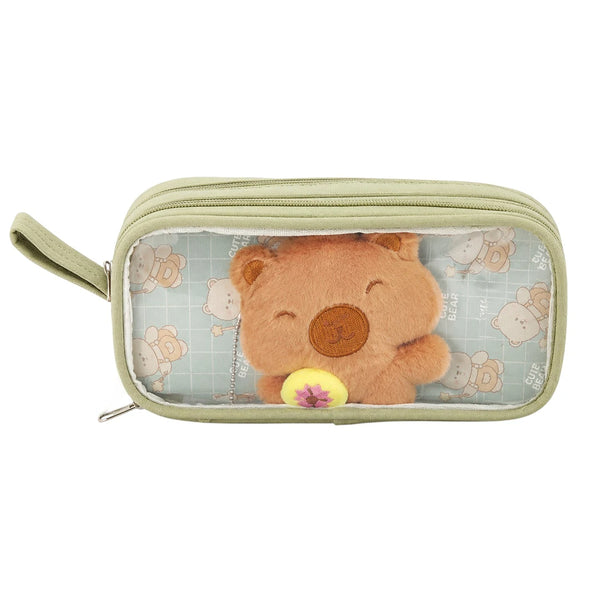 PeekBear Plush Pencil Pouch