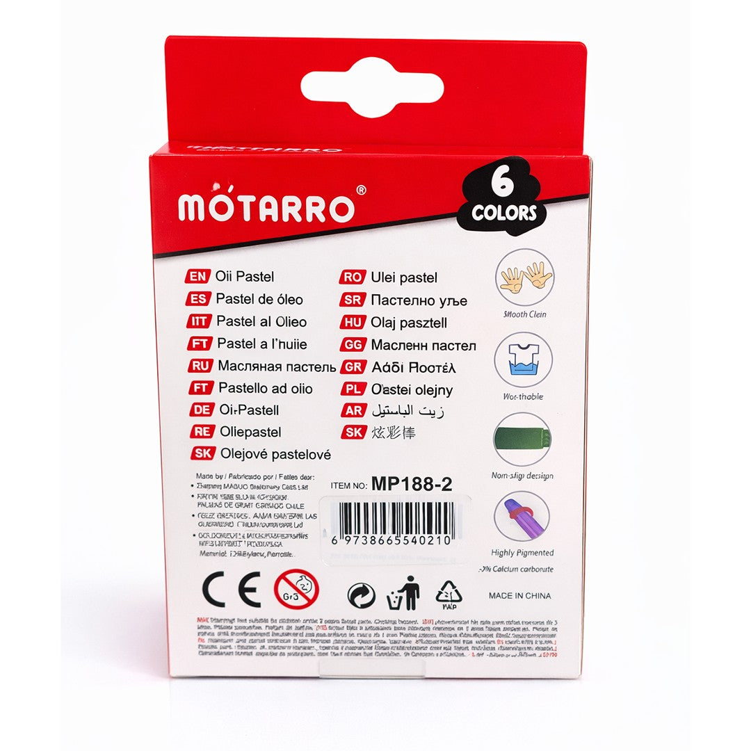 Motarro Soft Glow Oil Pastel Sticks