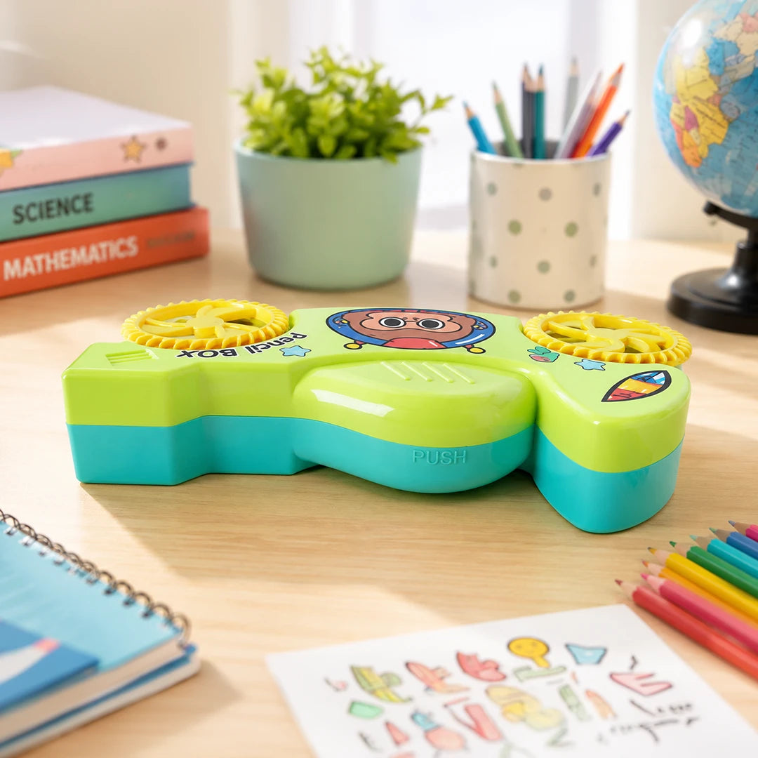 Rocket Rider Bike Pencil Box