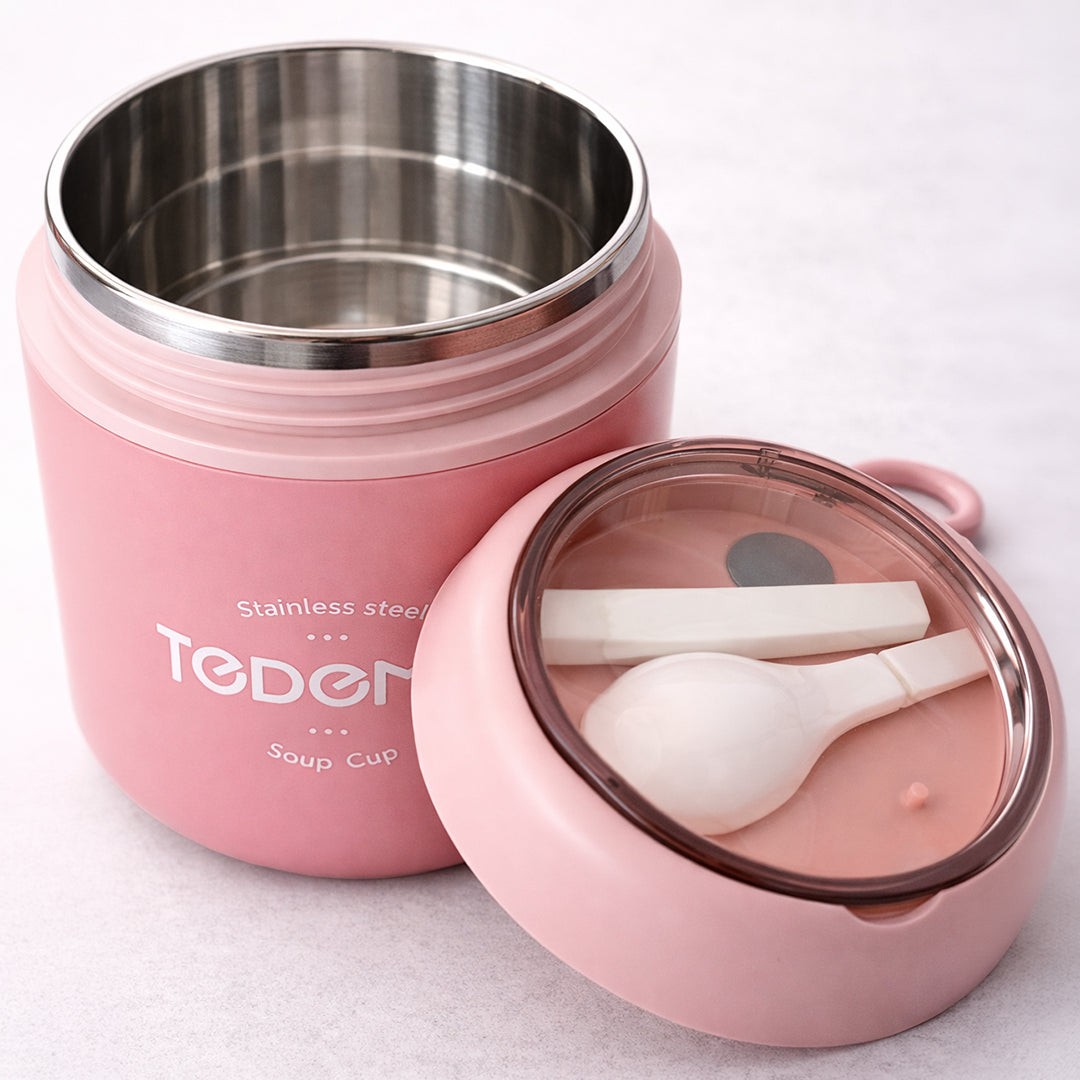 Duo Layer Heat Nest Lunch Cup