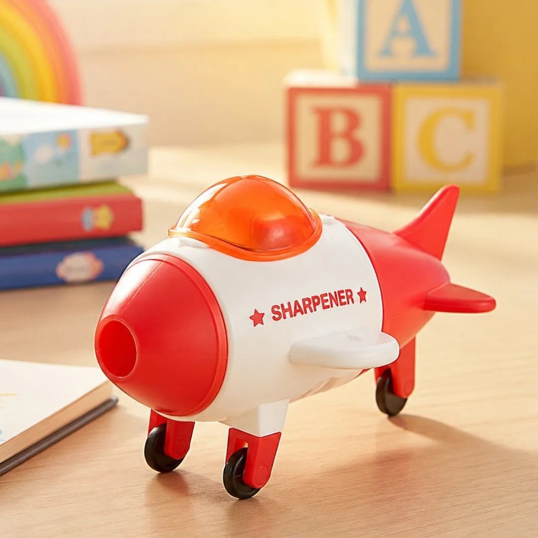 Sky Fly Duo 2-in-1 Aircraft Sharpener and Eraser Combo