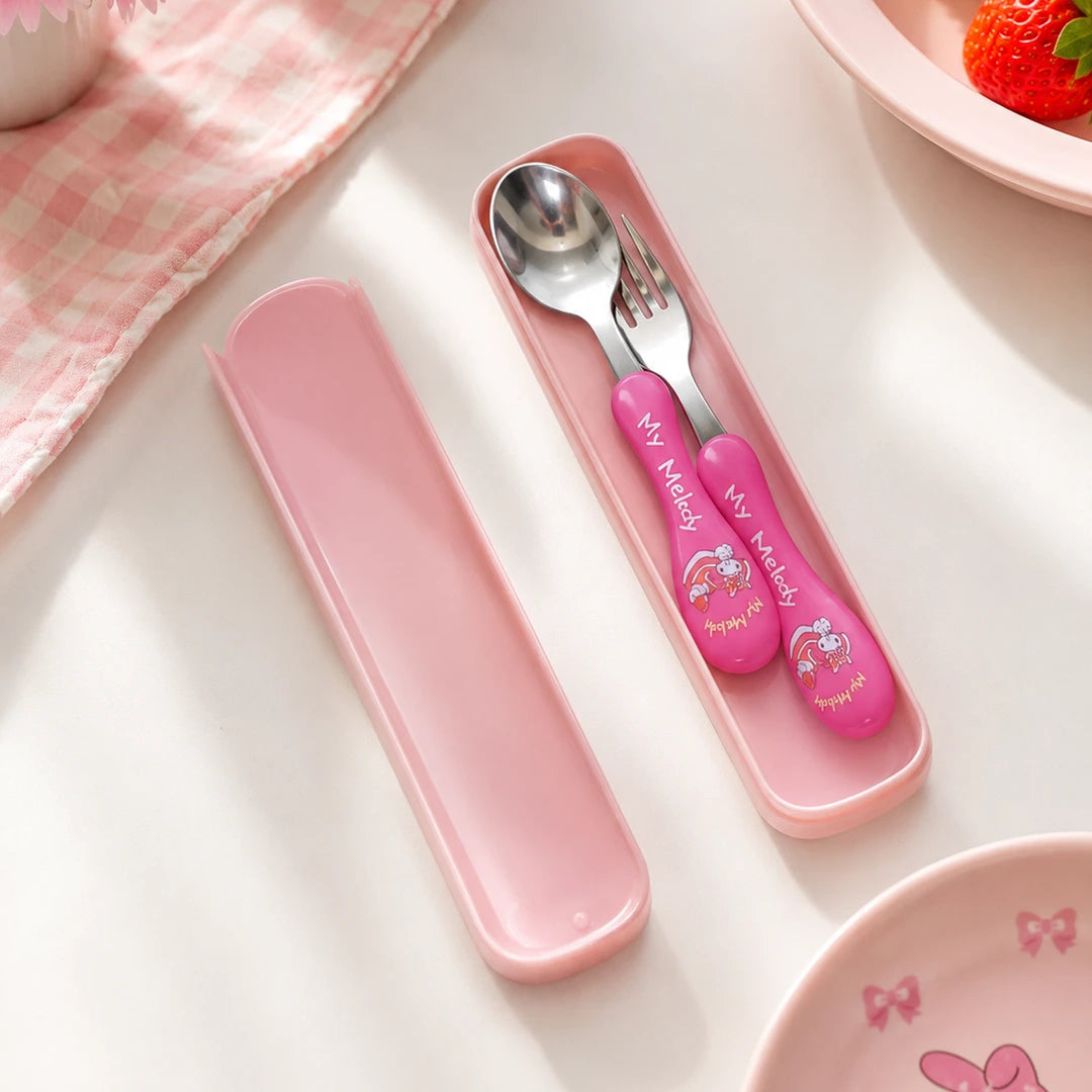My Melody Kids Travel Cutlery Set