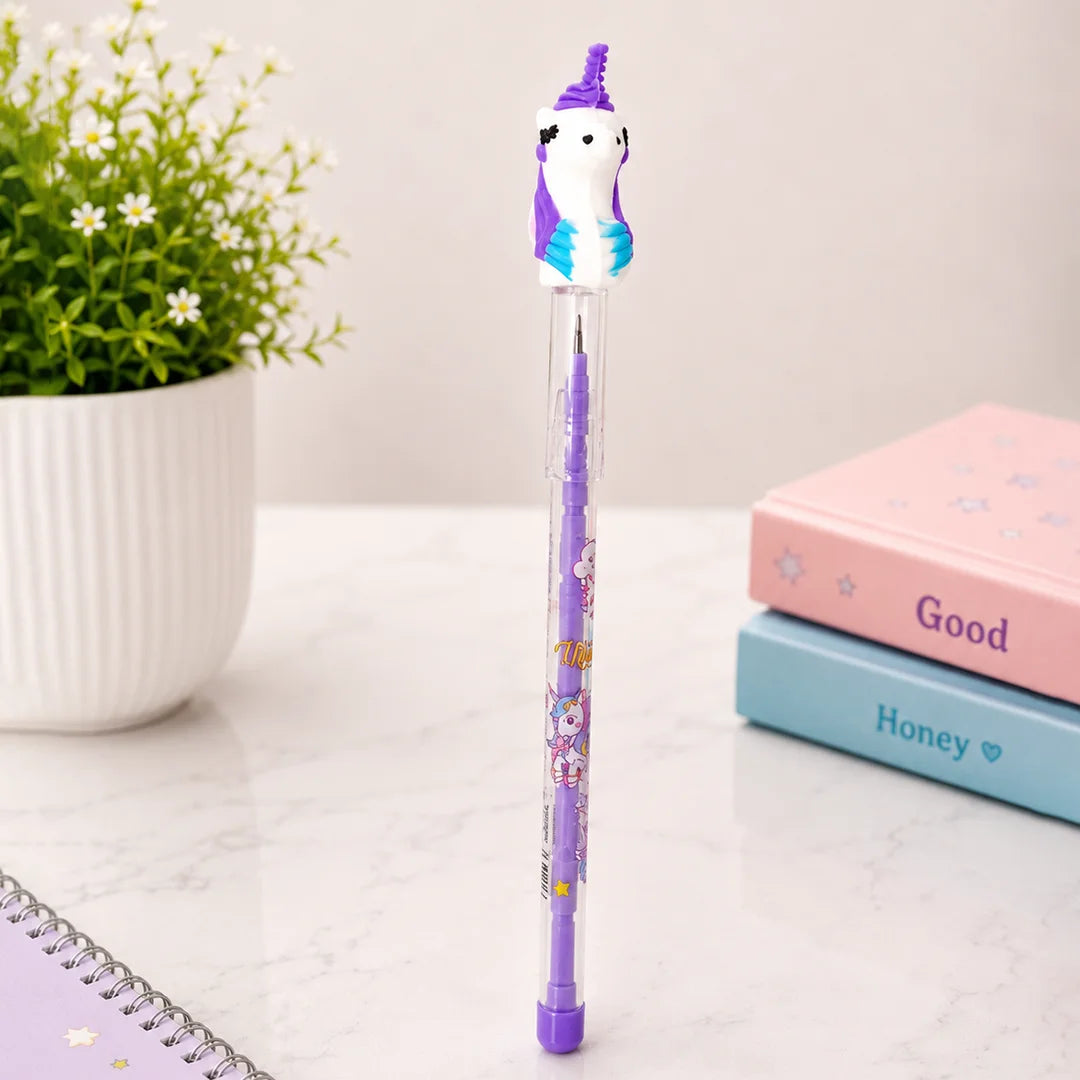 Unicorn Magic Push Pencil Set