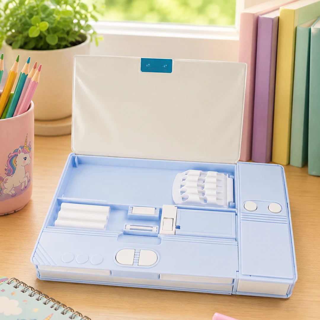 Unicorn Magic Multifunctional Pencil Box