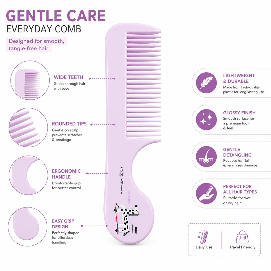 Lavender Glide Comb