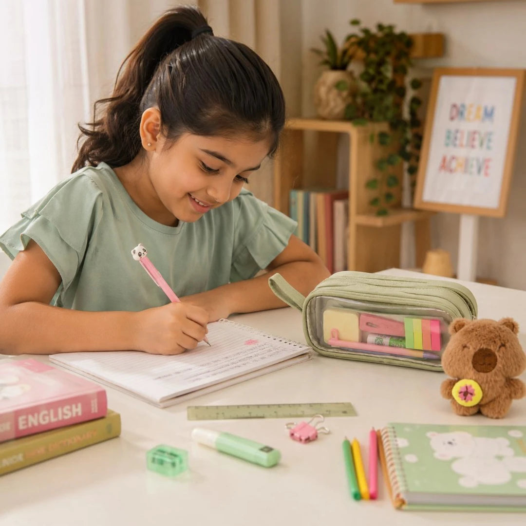 PeekBear Plush Pencil Pouch