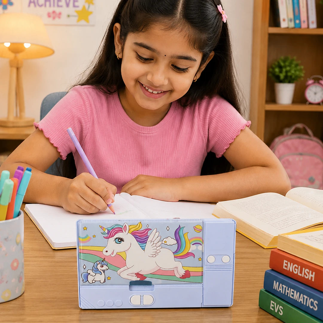 Unicorn Magic Multifunctional Pencil Box