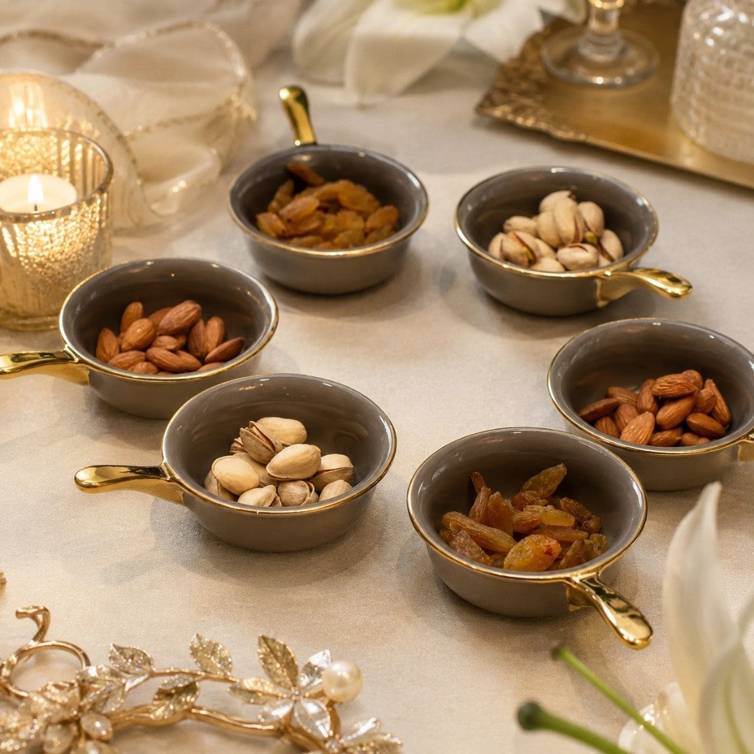 LuxeTouch 6-Piece Serving Bowl Set