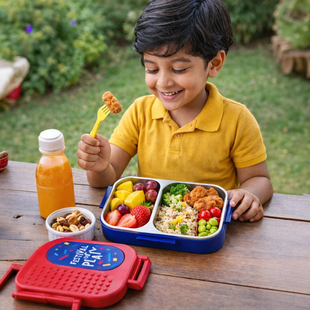 Play Brick Fun Lunch Box