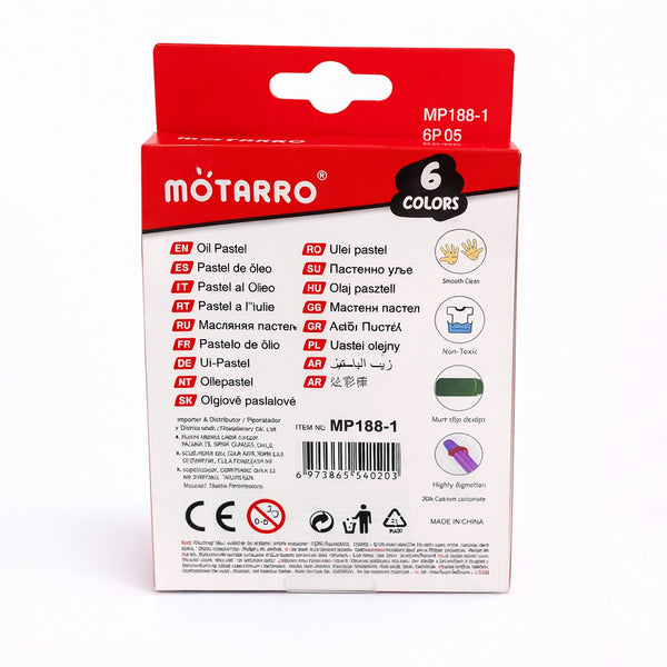 Motarro Nature Blend Oil Pastel Sticks