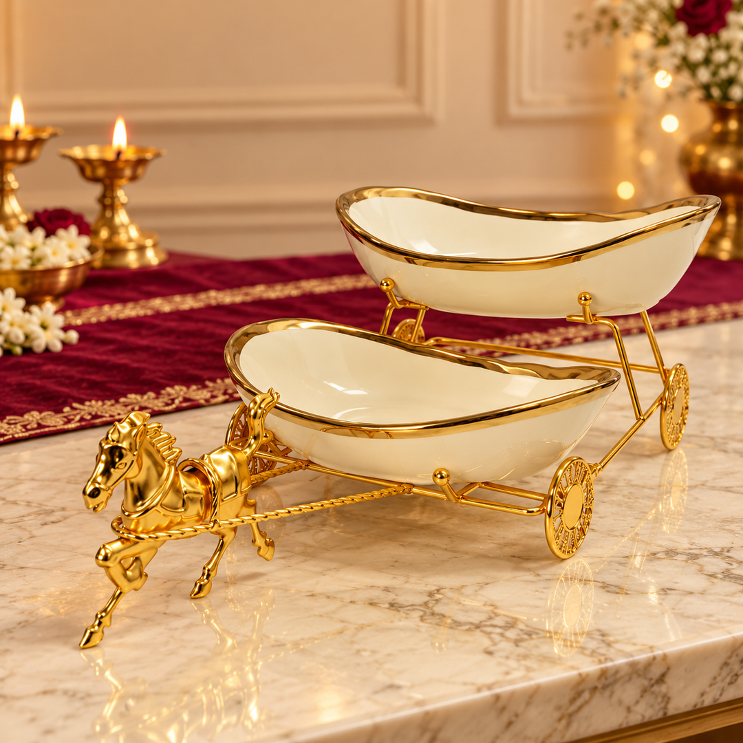 Royal Chariot Serving Set