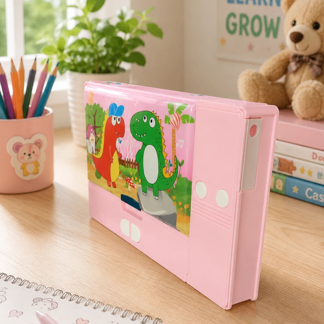 Dino Adventures Multifunctional Pencil Box