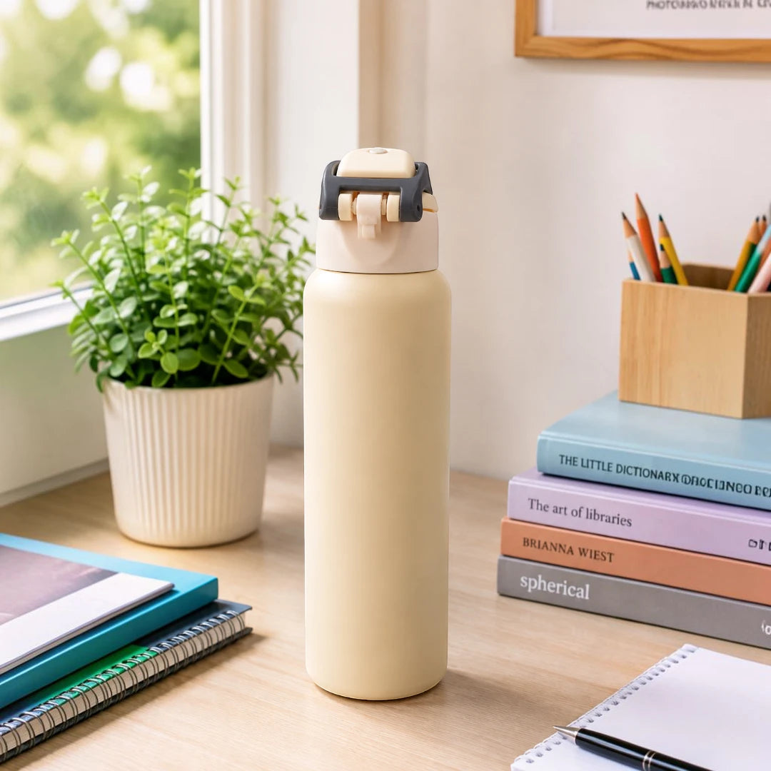 Penguin GOGO Stainless Steel Insulated Sipper Bottle