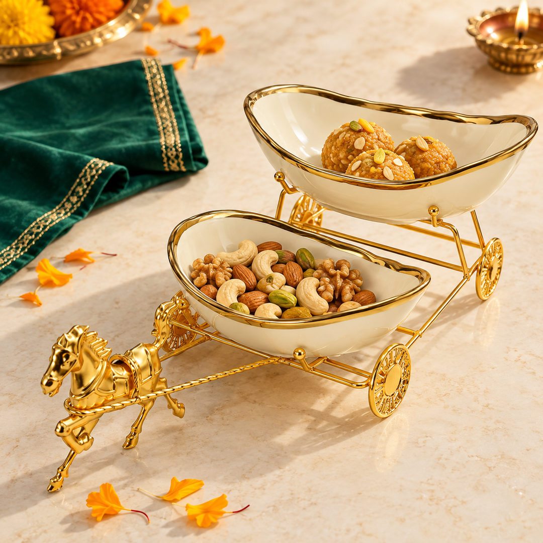 Royal Chariot Serving Set