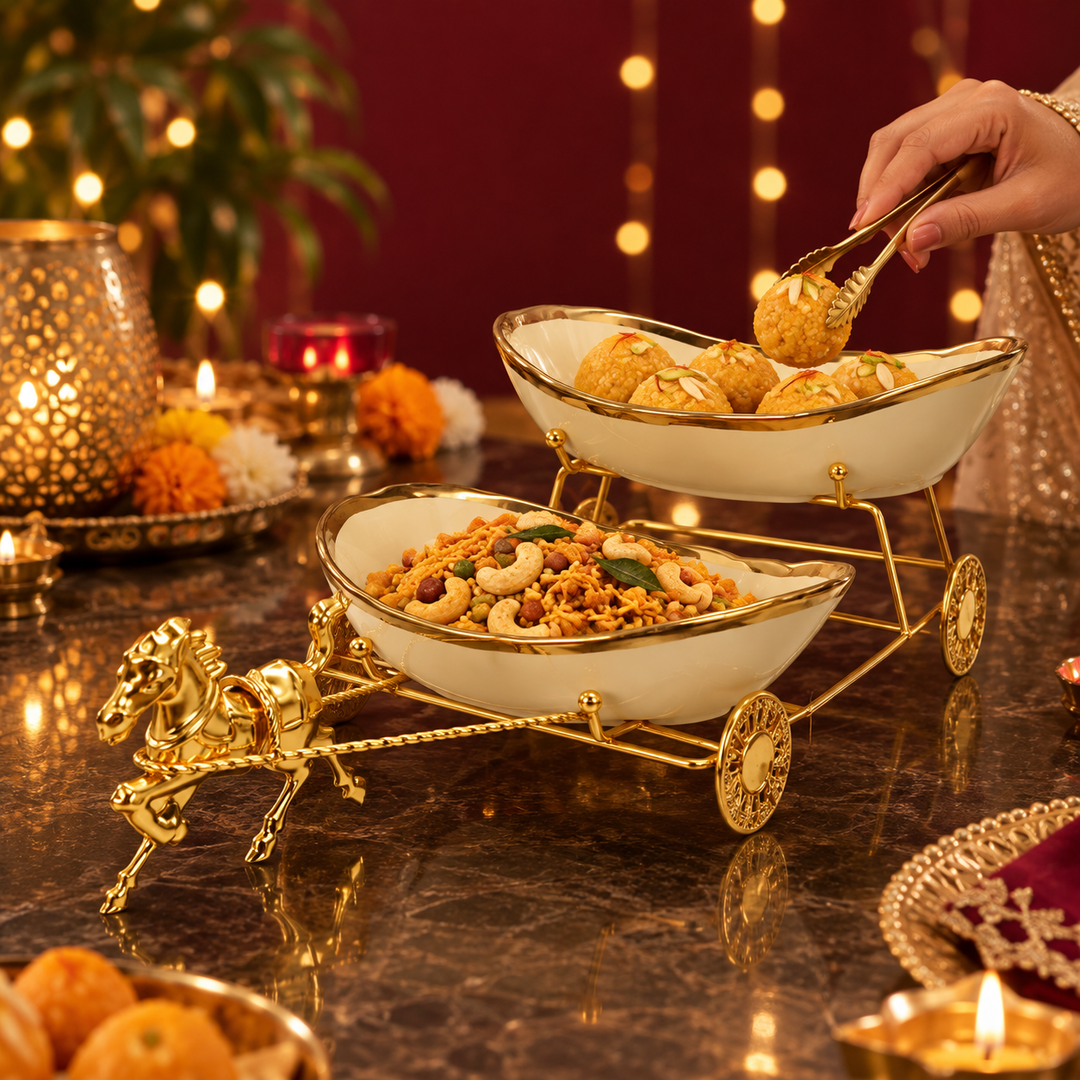 Royal Chariot Serving Set