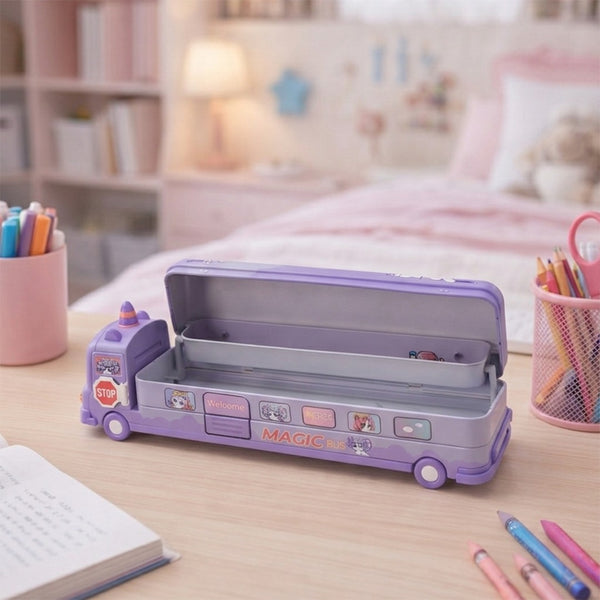 Magic Bus Smart Pencil Box