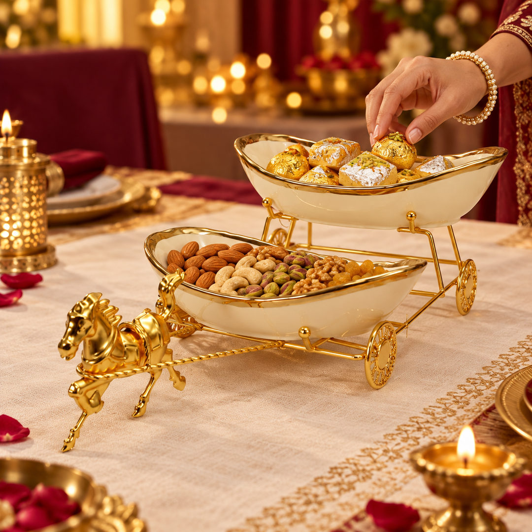 Royal Chariot Serving Set