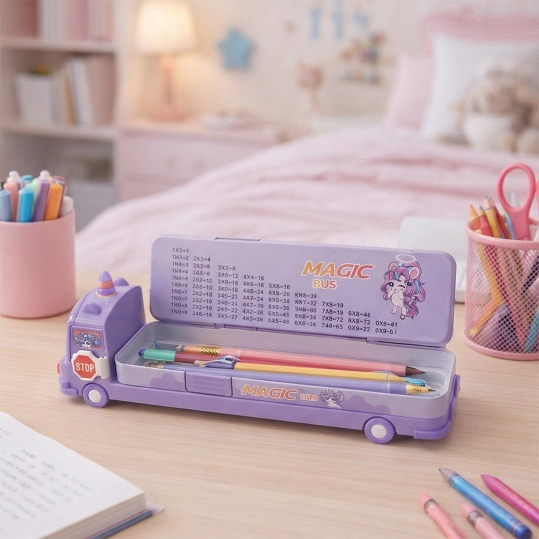 Magic Bus Smart Pencil Box