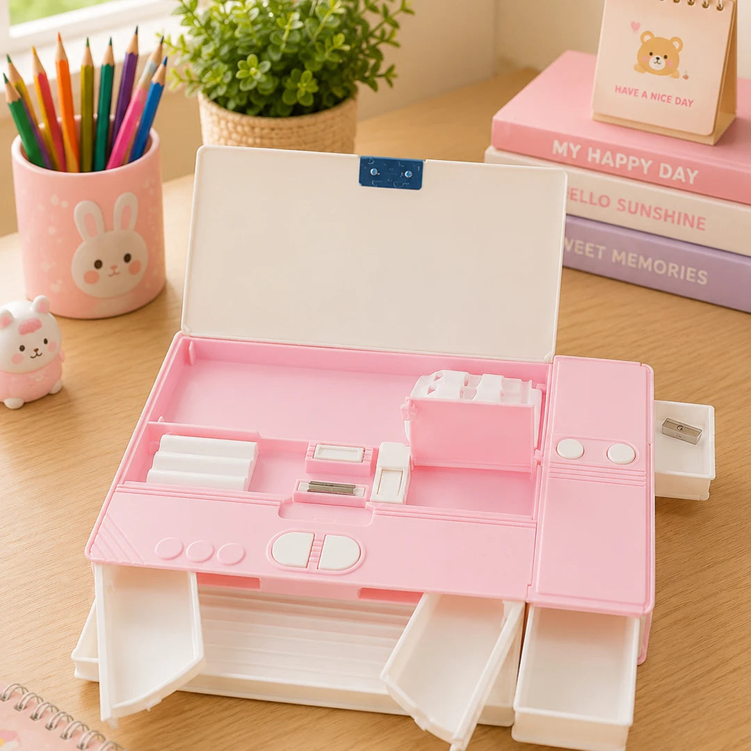 Dino Adventures Multifunctional Pencil Box