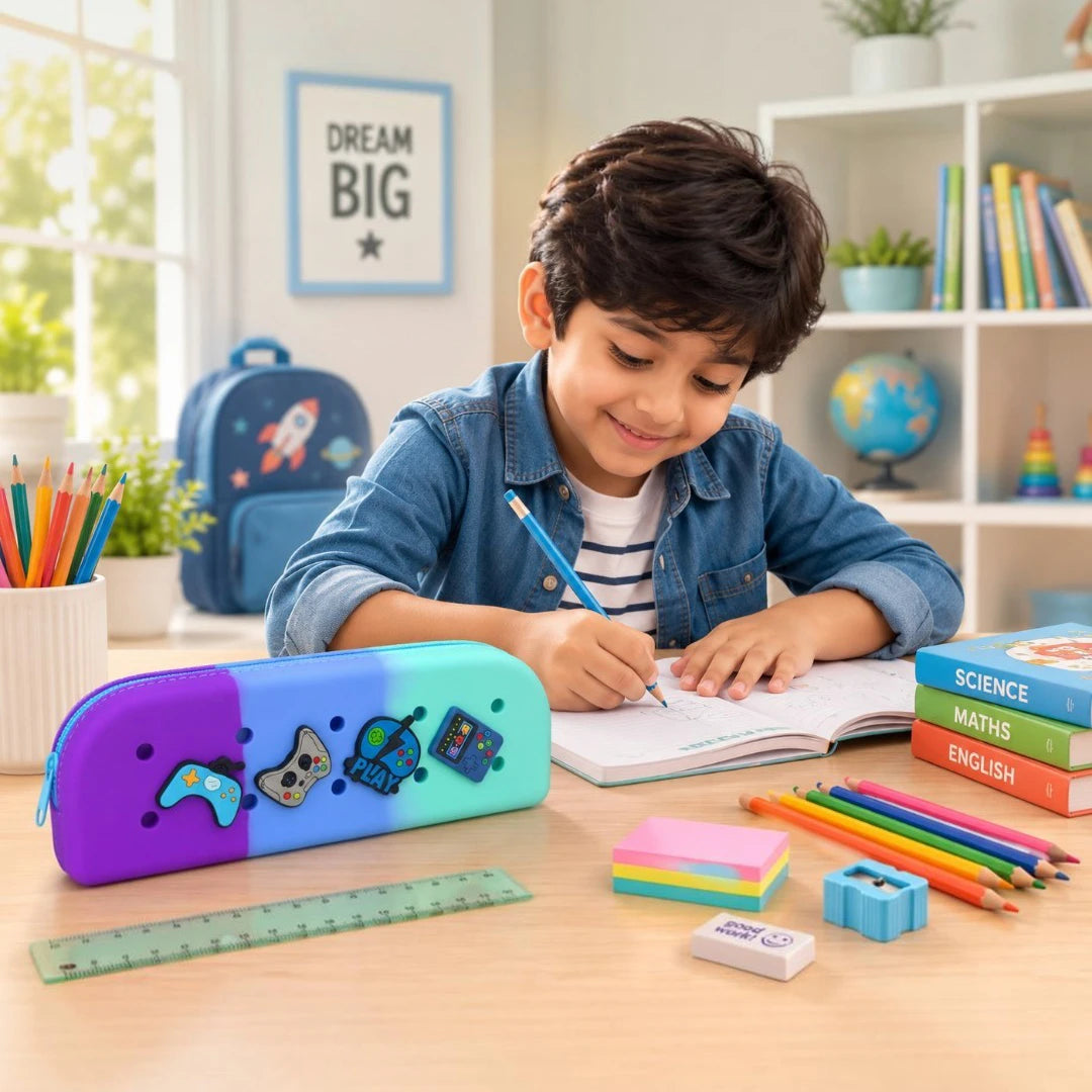 GameGlow Silicone Pencil Case