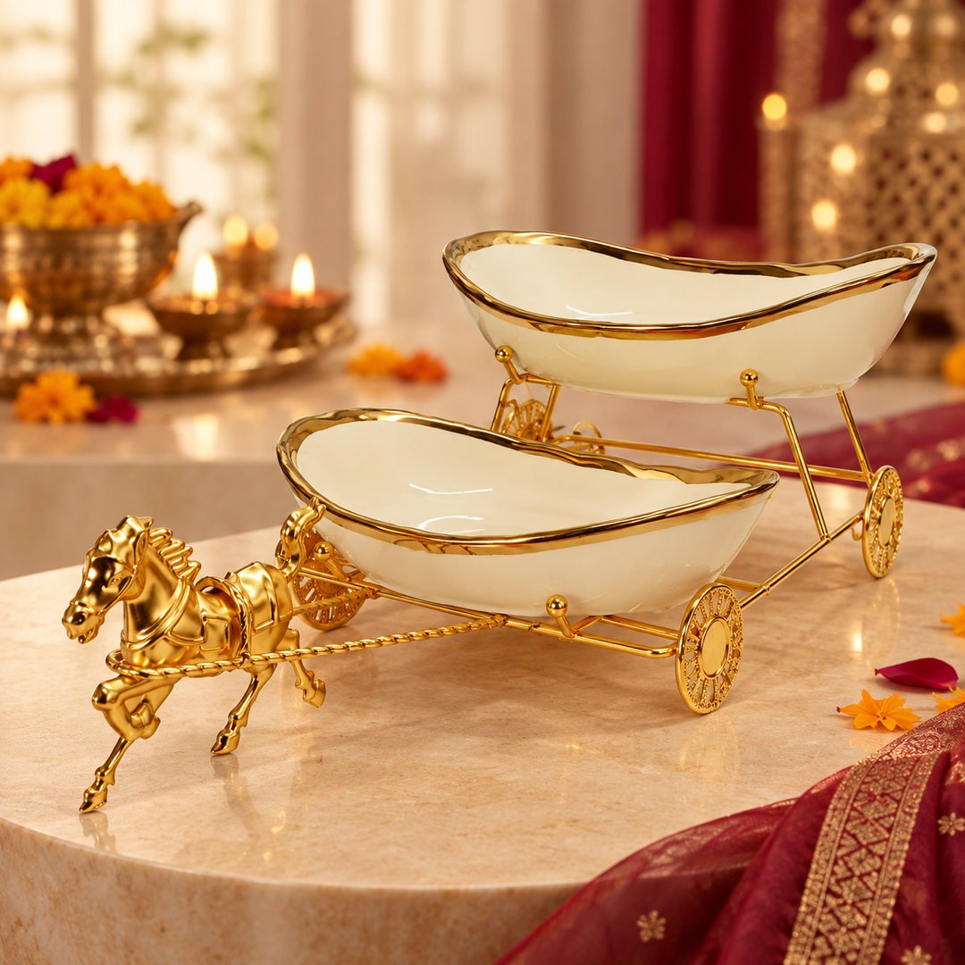 Royal Chariot Serving Set