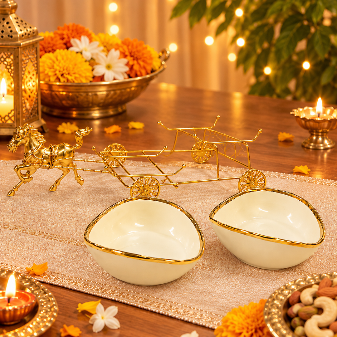 Royal Chariot Serving Set
