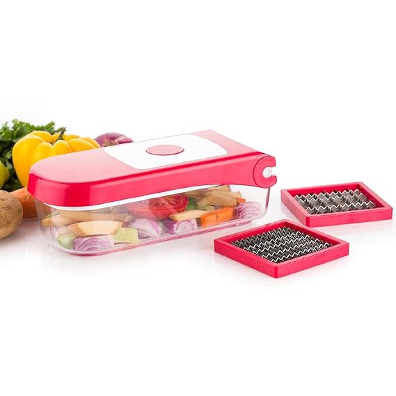 2 In 1 Plastic Vegetable And Fruit Chopper