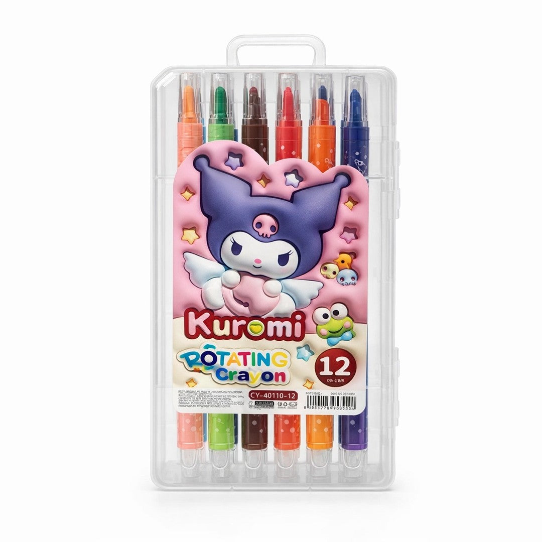 Kuromi Color Twist Crayon Set