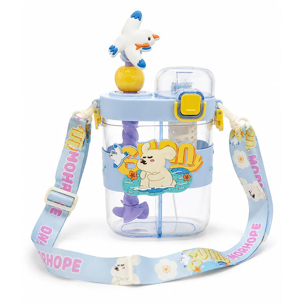 Sunny Hop Kids Straw Bottle