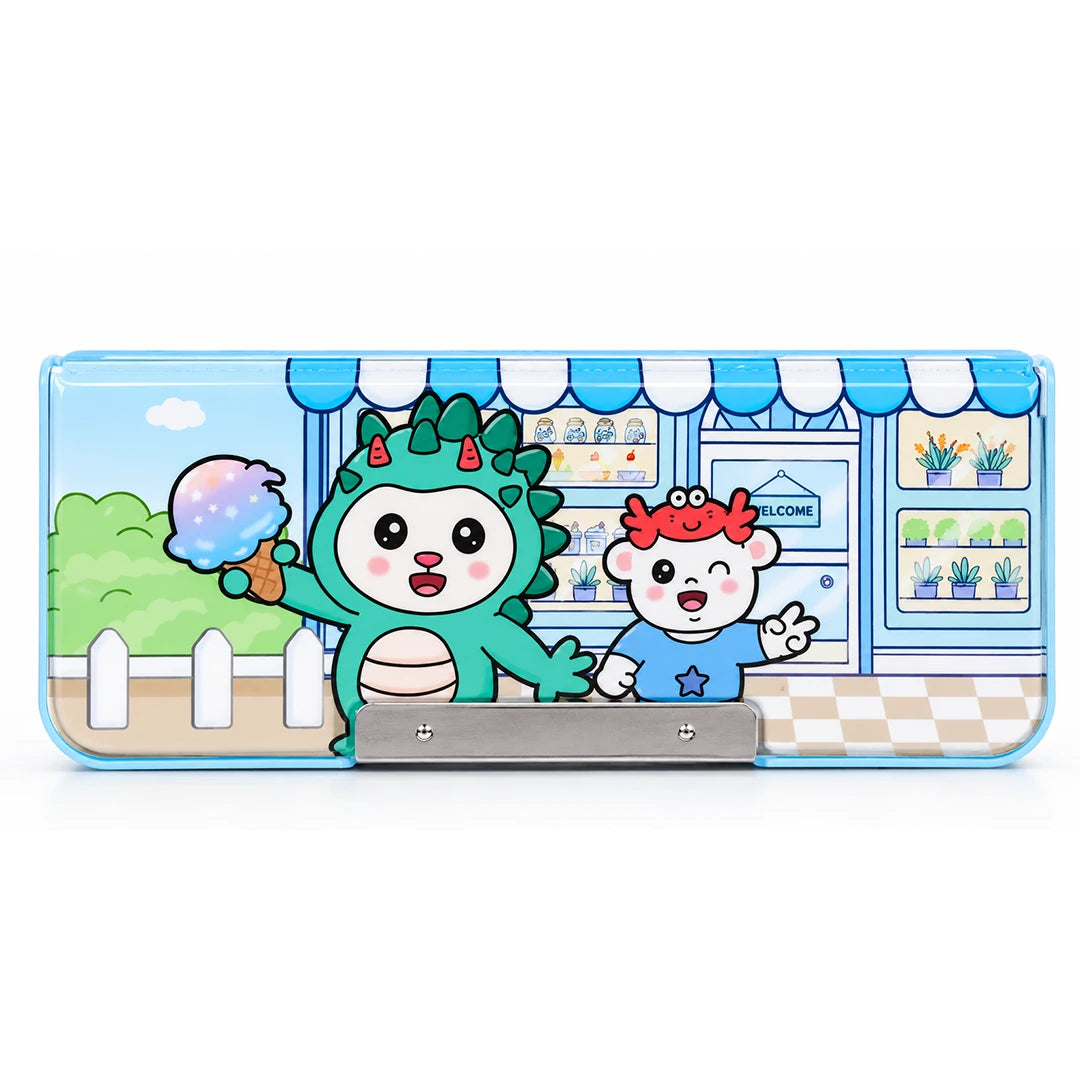 DinoJoy Lock Pencil Box