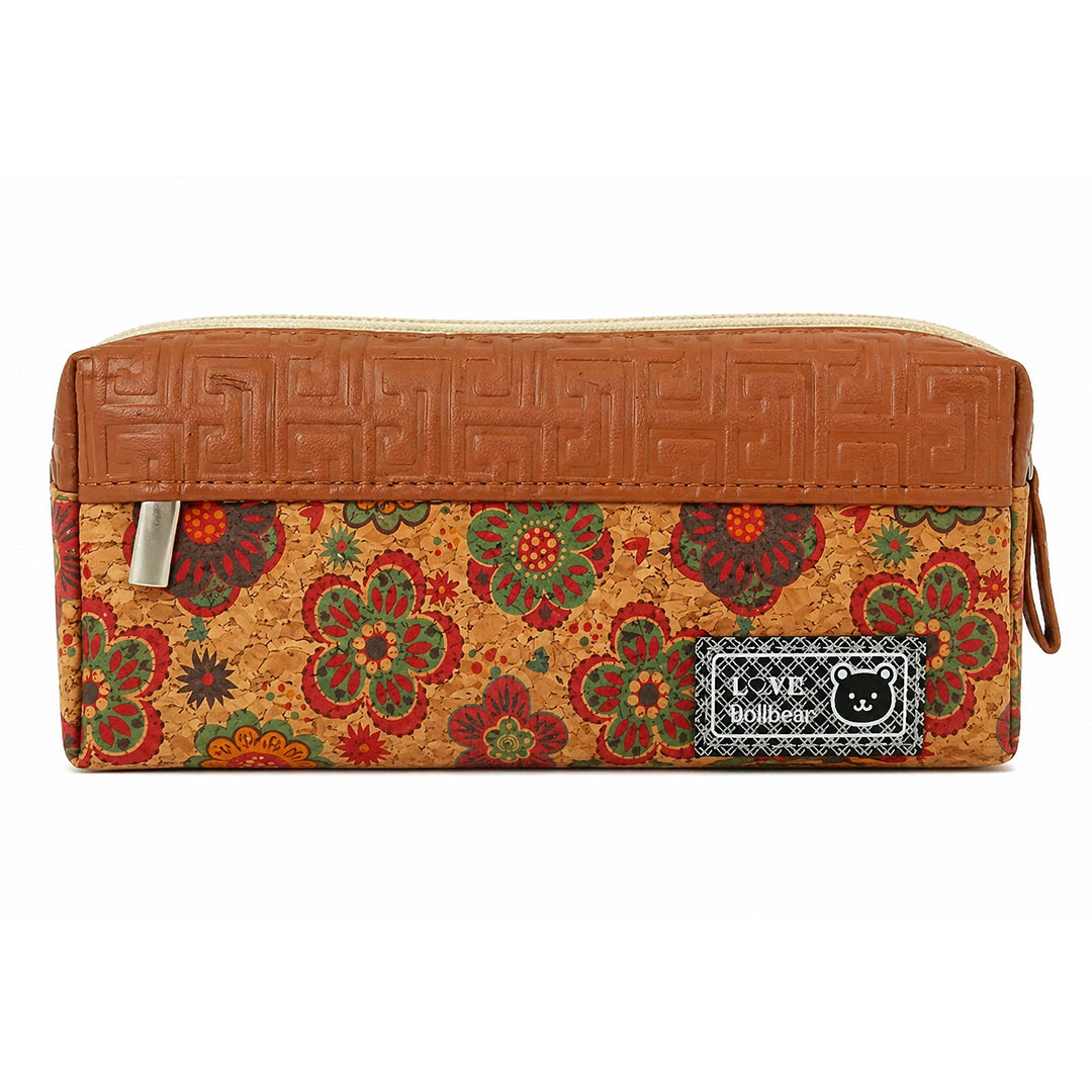 Floral Cork Charm Case