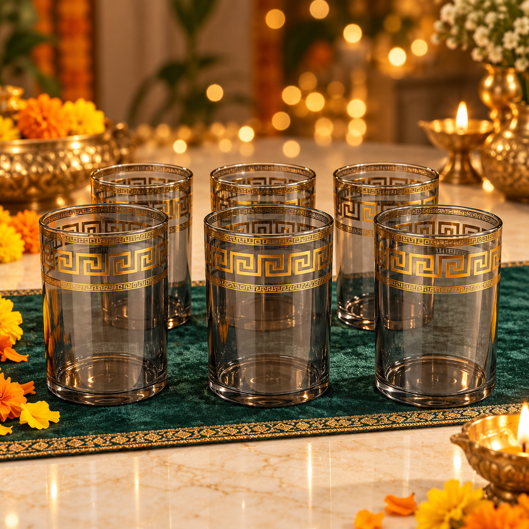 Imperial Maze Highball Glasses