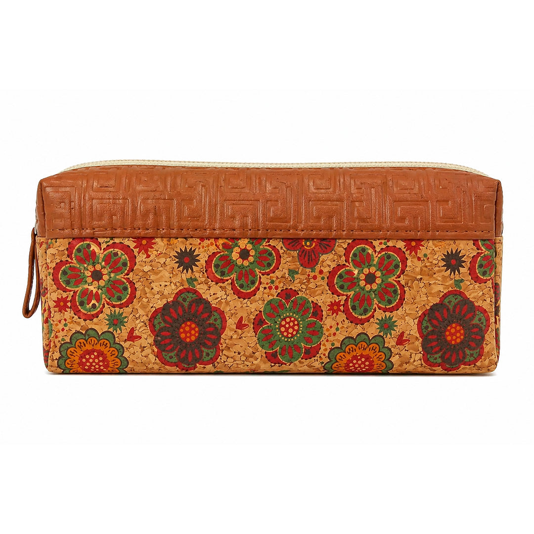 Floral Cork Charm Case