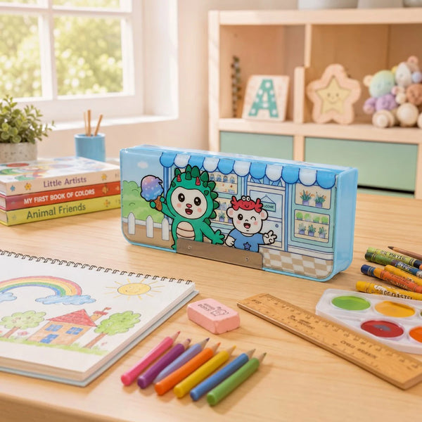 DinoJoy Lock Pencil Box