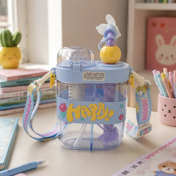 Sunny Hop Kids Straw Bottle