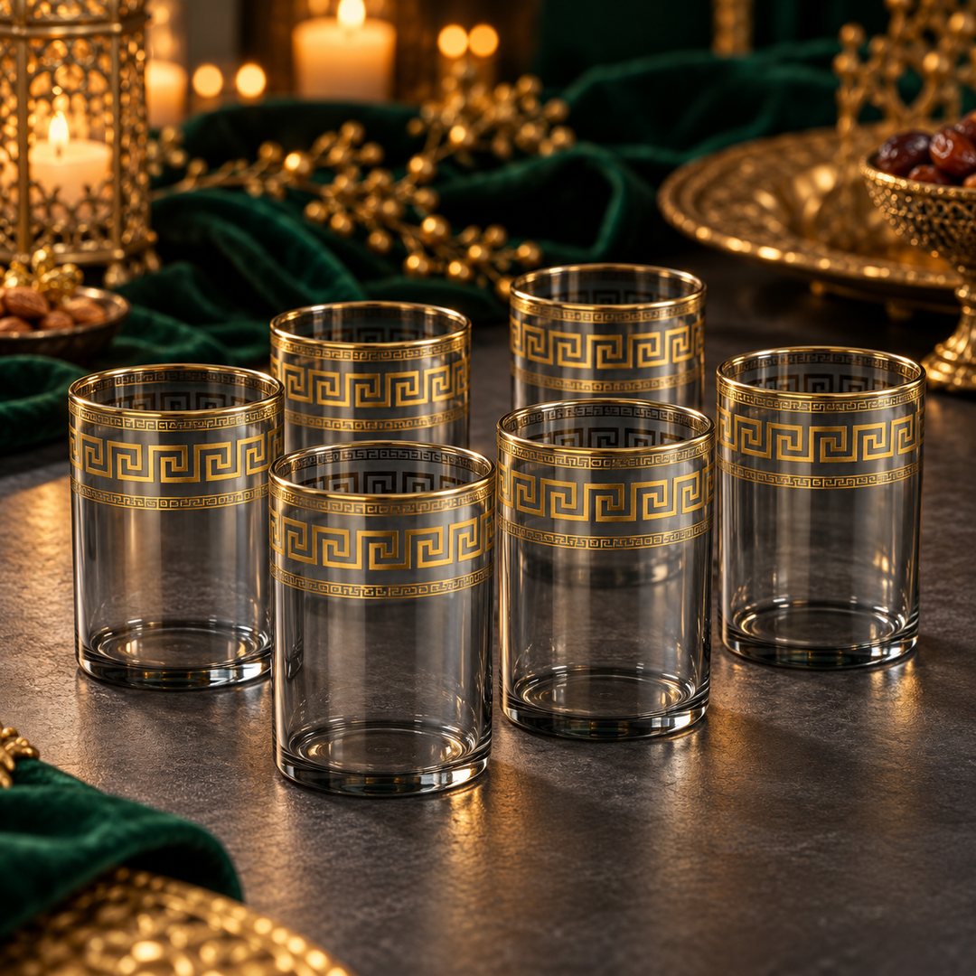 Imperial Maze Highball Glasses