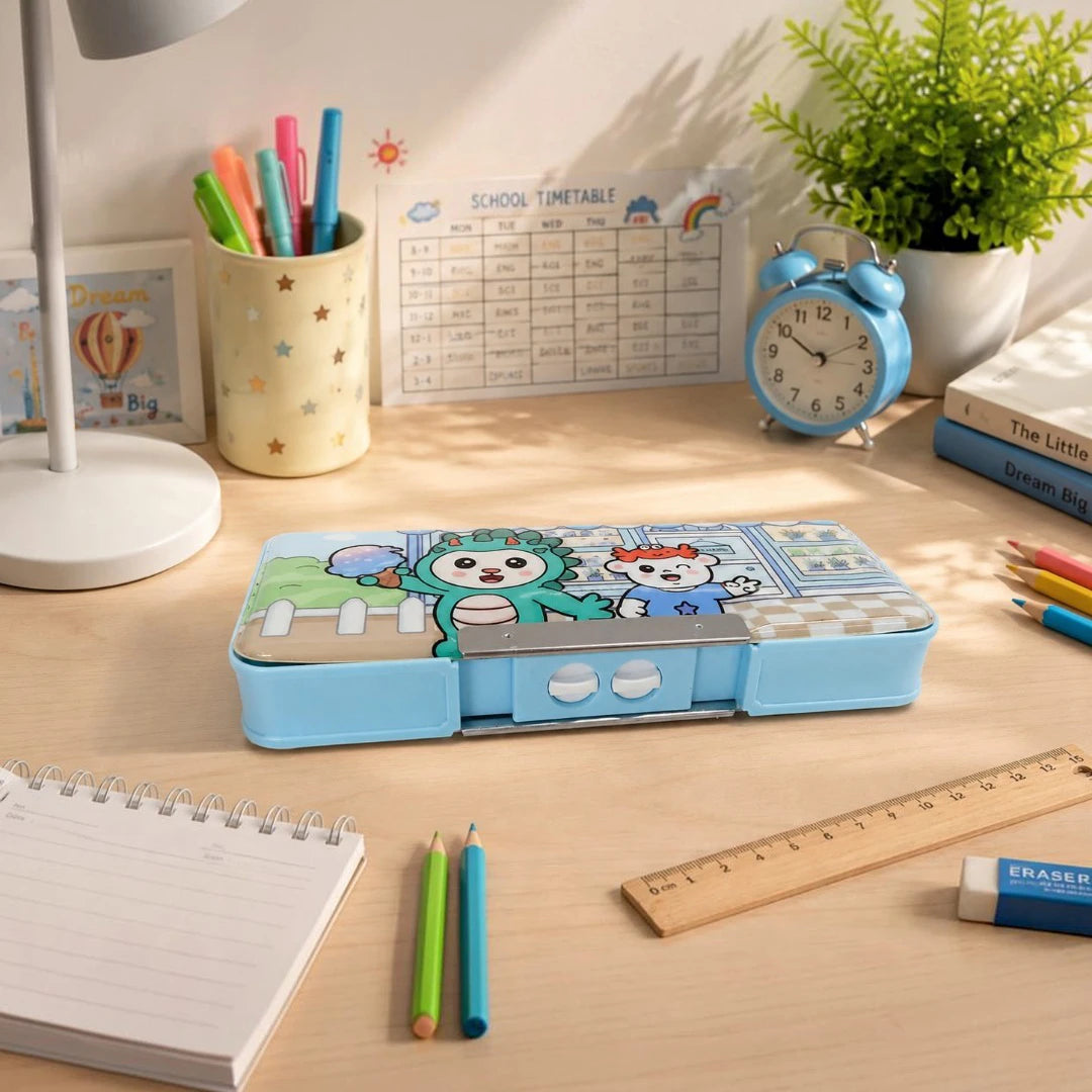 DinoJoy Lock Pencil Box